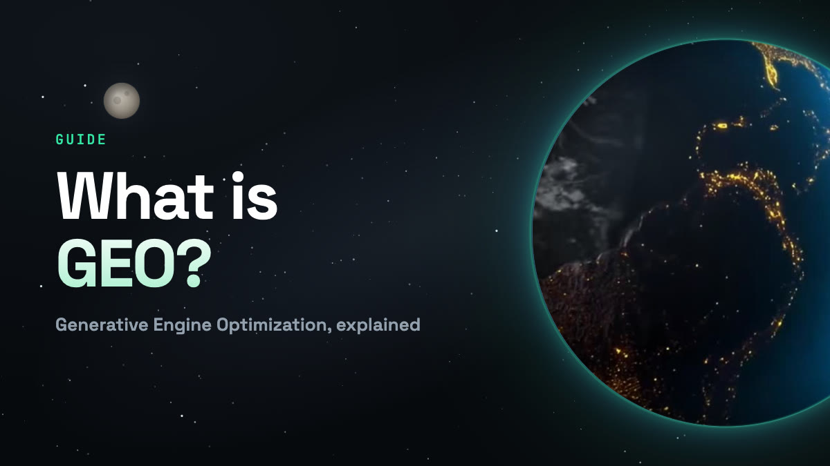 What is Generative Engine Optimization (GEO)?